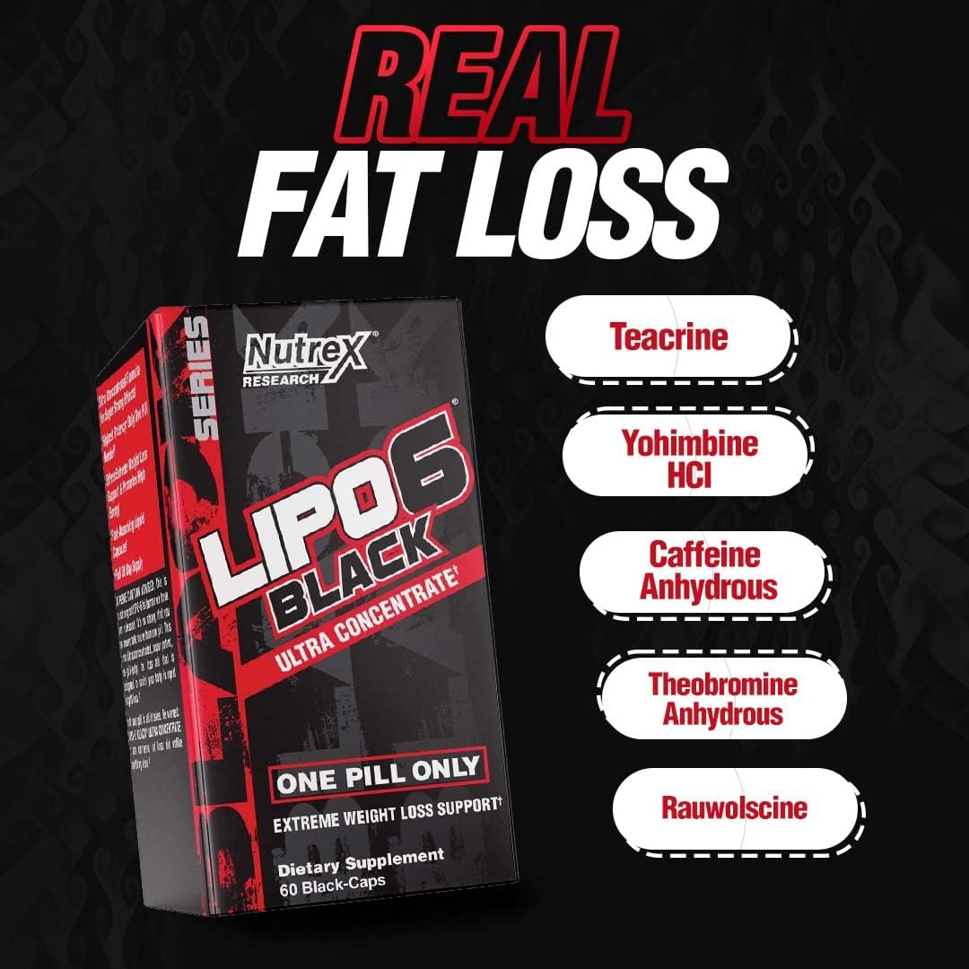 Nutrex Lipo-6 Black Ultra Concentrate 60ct