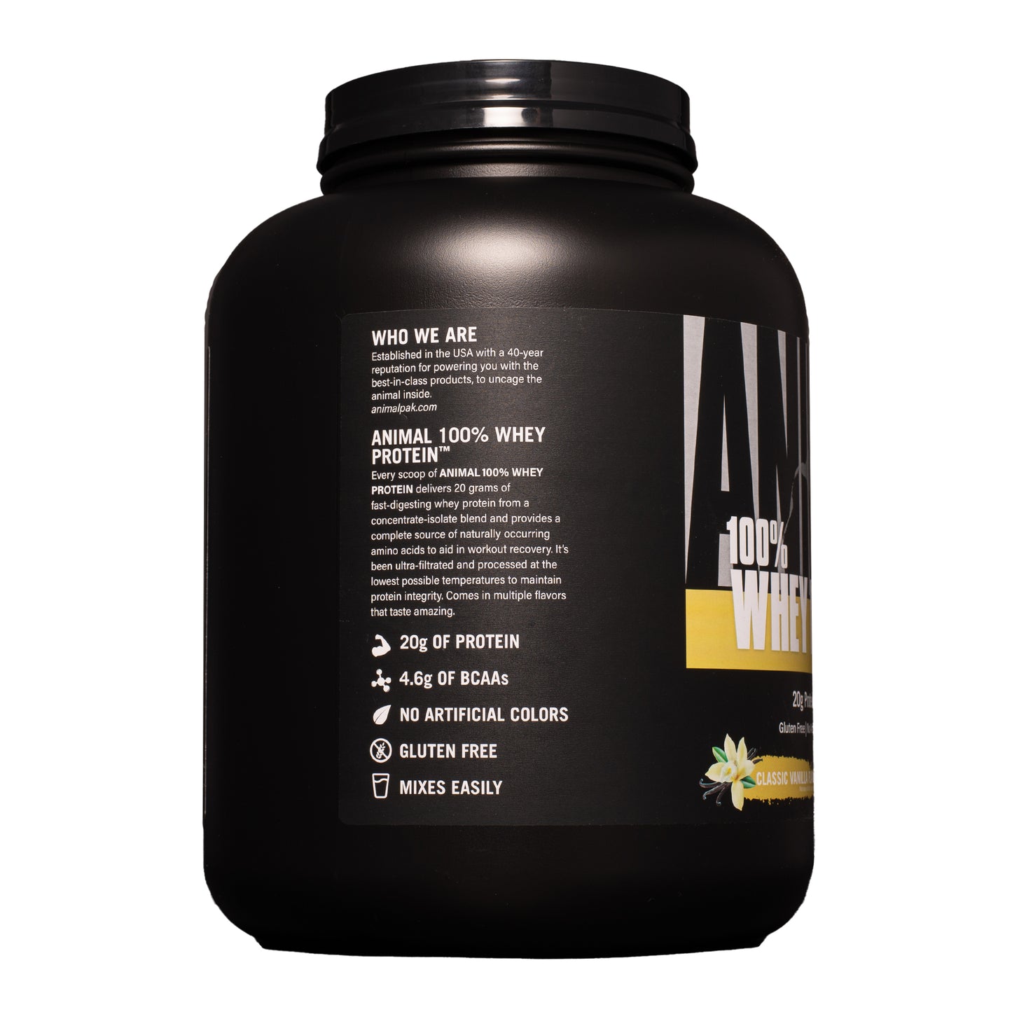 Animal 100% Whey Vanilla 4 lbs