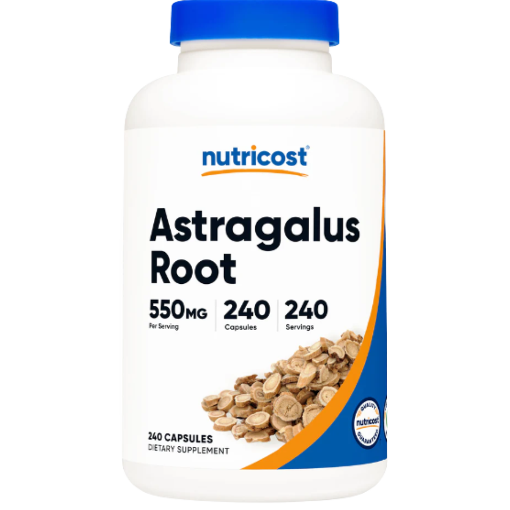 Nutricost Astragalus Capsules (550 MG) (240 Capsules)