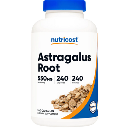 Nutricost Astragalus Capsules (550 MG) (240 Capsules)