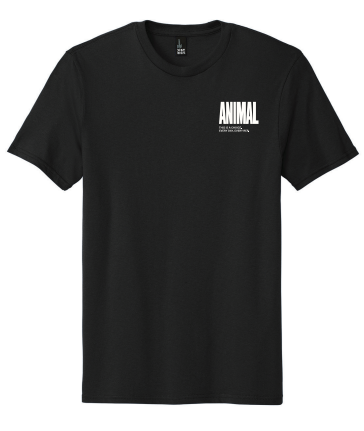 Animal Built Not Born Tee Black