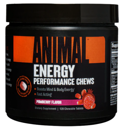 Animal Energy Performance Chews Pomberry Flavor 120 chewables