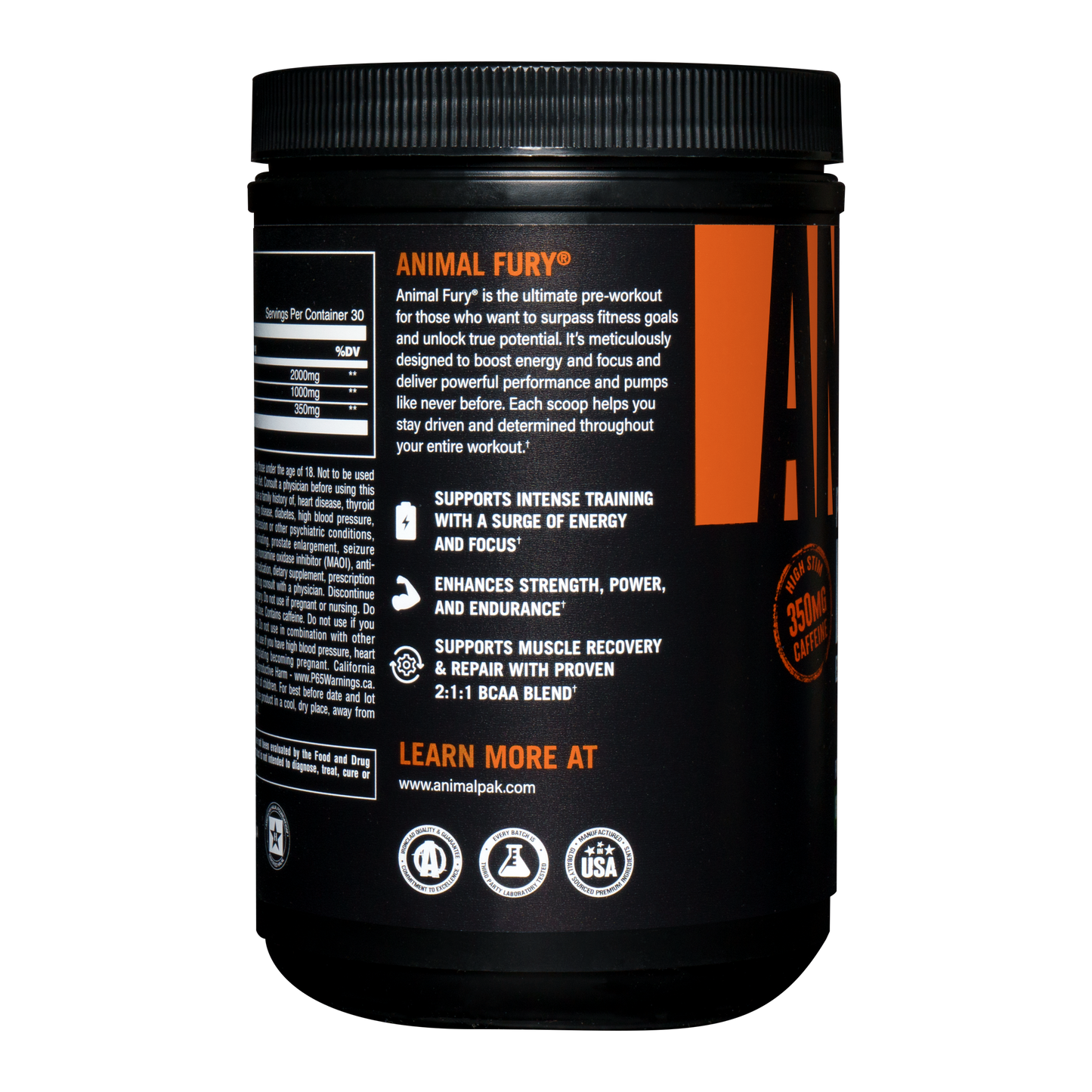 Animal Fury Pre Workout Watermelon