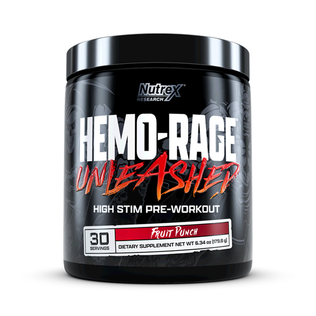 Nutrex Hemo-Rage Unleashed Fruit Punch 30 srv