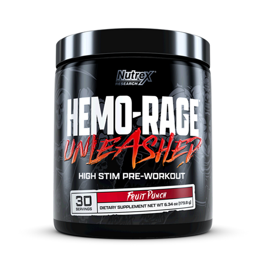 Nutrex Hemo-Rage Unleashed Fruit Punch 30 srv