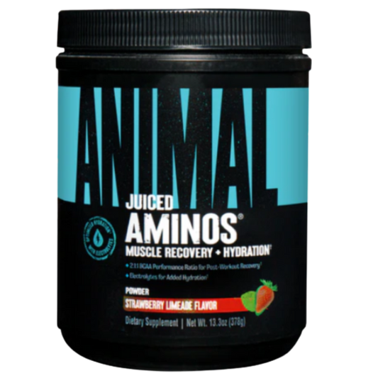 Animal Juiced Aminos + Hydration  strawberry limeade