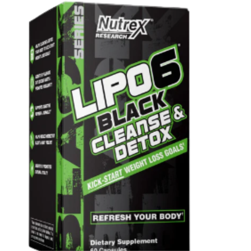 Nutrex Lipo-6 Black Cleanse & Detox 60ct