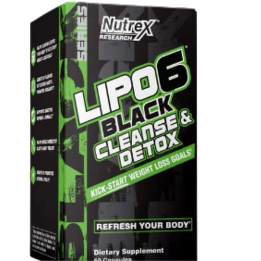 Nutrex Lipo-6 Black Cleanse & Detox 60ct