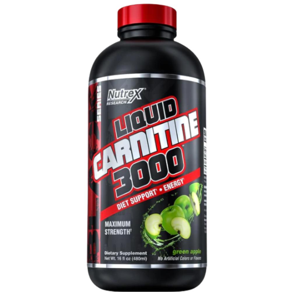 Nutrex Liquid L-Carnitine Green Apple 16srv