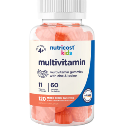 Nutricost Kids Multivitamin Gummies (120 Gummies)