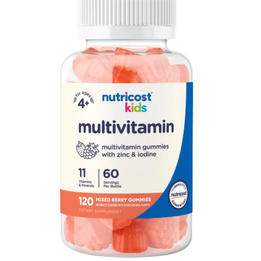 Nutricost Kids Multivitamin Gummies (120 Gummies)