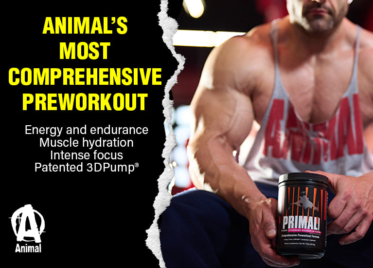 Animal Primal Pre Workout Powder Strawberry Watermelon