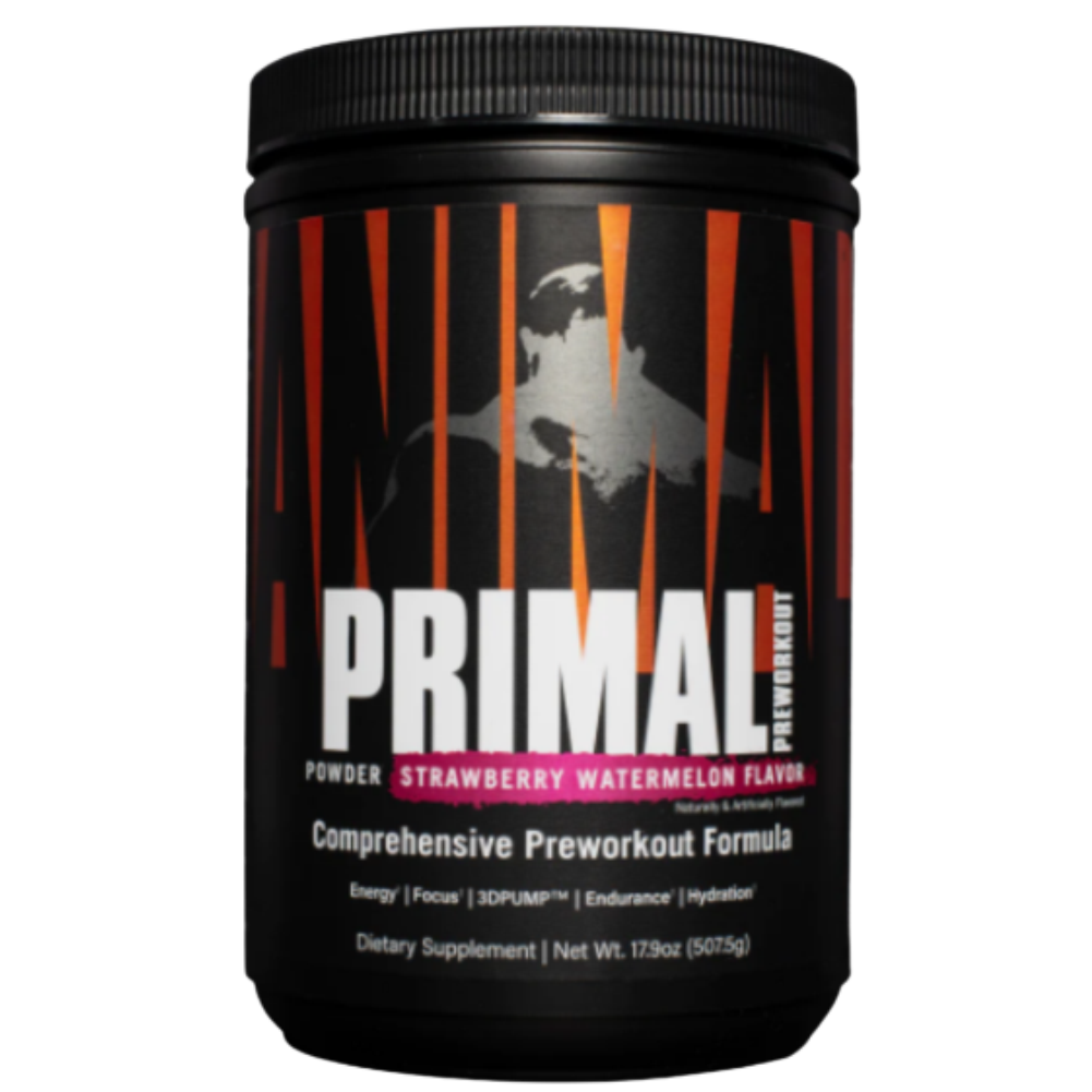 Animal Primal Pre Workout Powder Strawberry Watermelon