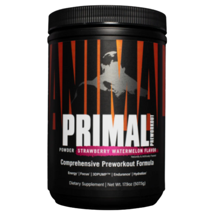 Animal Primal Pre Workout Powder Strawberry Watermelon