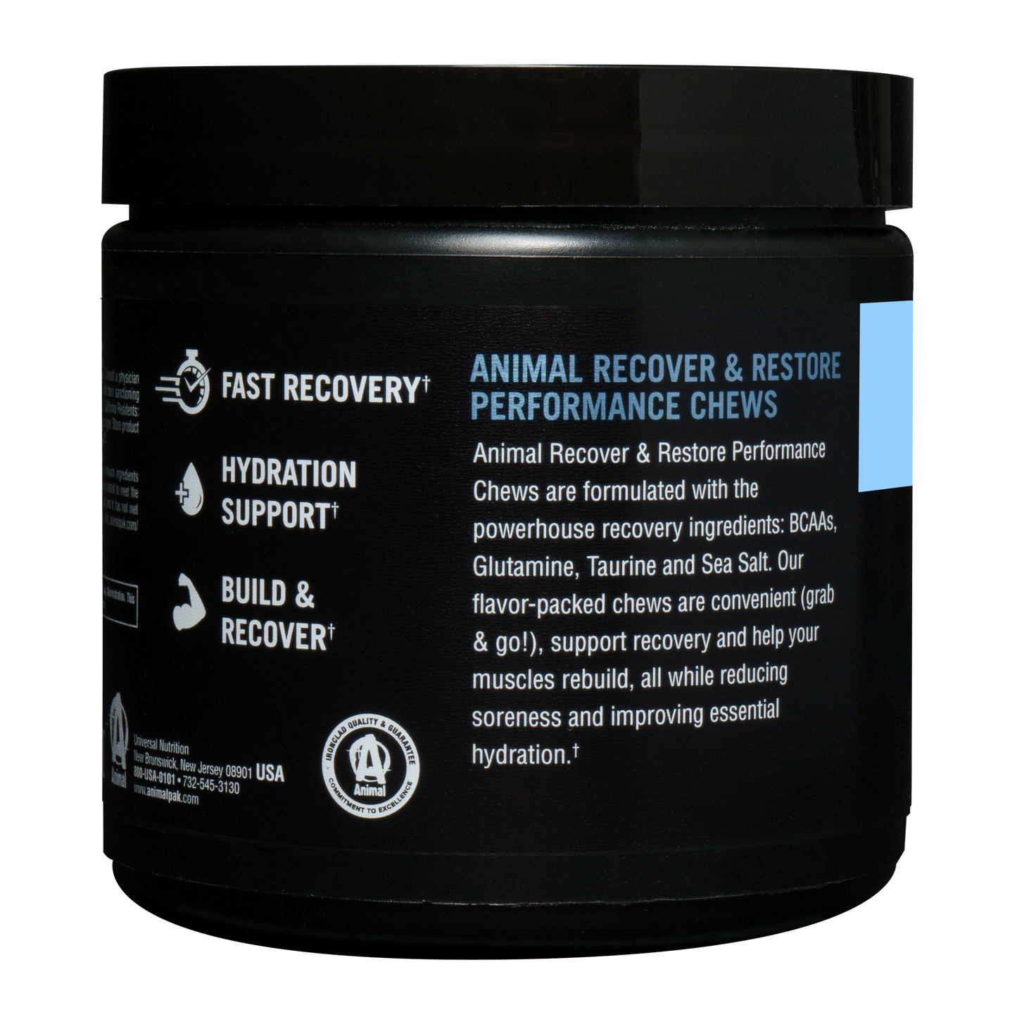 Animal Recover & Restore Performance Chews Tropical Mango 120 chewables