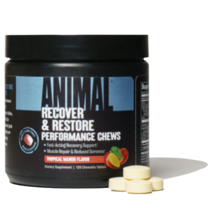 Animal Recover & Restore Performance Chews Tropical Mango 120 chewables